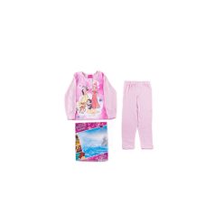   Lange dunne katoenen kinderpyjama - Disney Prinsessen - 122 - lichtroze