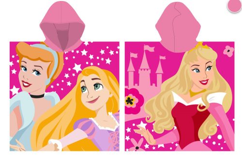 Disney Princess 100% katoenen poncho - 55x110 cm