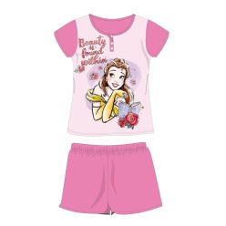   Disney Princess zomer korte mouw kinderpyjama - katoenen jersey pyjama - roze - 104