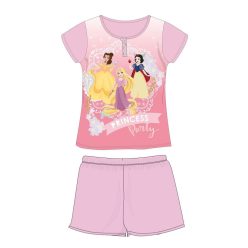   Disney Princess zomer korte mouw kinderpyjama - katoenen jersey pyjama - lichtroze - 98