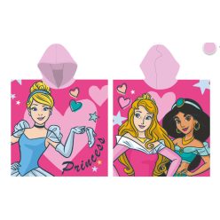 Disney Princess sneldrogende poncho - 55x110 cm