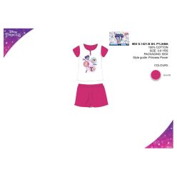   Disney Princess zomer korte mouw kinderpyjama - katoenen pyjama - roze