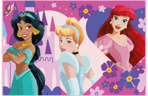 Disney Princesses badkamer mat, tapijt - 50 x 80 cm