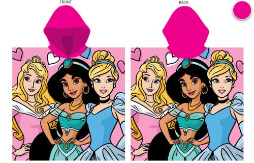 Disney Princesses 55x110 cm sneldrogende poncho