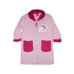   Kinderbadjas met capuchon - Coral - Disney Princess - lichtroze - 98