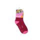 Antislip kinderbeenwarmers - Disney Prinsessen - volledig pluche - bordeaux-roze - 23-26