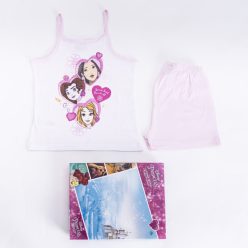   Prinsessen meisjes katoenen pyjama - mouwloze pyjama - zomer set - lichtroze - 122