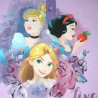 Winterse katoenen kinderpyjama - Disney prinsessen