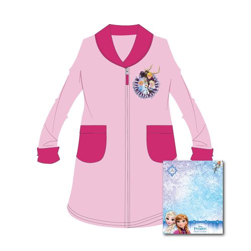 Kinderbadjas - koraal - Frozen - 116 - lichtroze