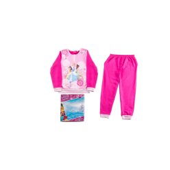 Flanellen kinderpyjama - Disney Princess - roze - 104
