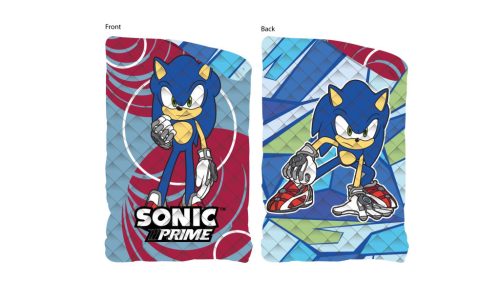 Sonic de egel tweezijdig dekbed, beddensprei - 170 x 260 cm