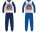 Sonic jersey katoenen pyjama - donkerblauw - 128