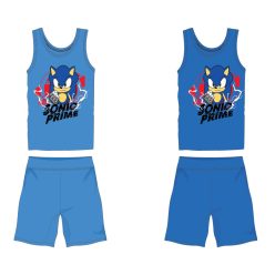 Sonic katoenen zomeroutfit - shirt-short set