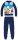 Snoopy long thin cotton children's pyjama - jersey pyjama - dark blue - 110
