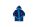 Kinderbadjas - Microfiber met capuchon - Spiderman - 122-128 - donkerblauw