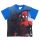 Spiderman jongens korte mouwen T-shirt - katoenen T-shirt - middelblauw_98