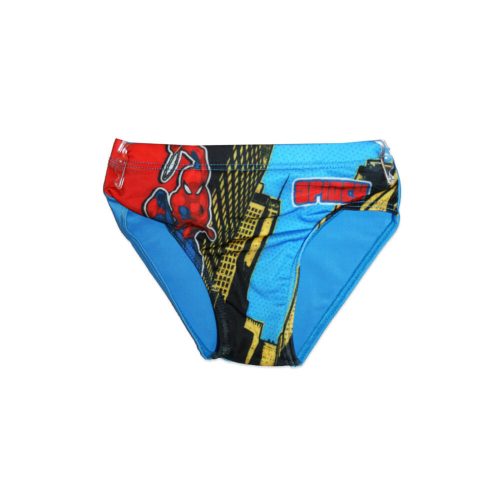 Spiderman zwembroek voor jongens - middelblauw - 122