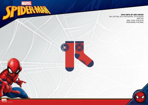 Spiderman antislip pluche sokken voor kinderen - rood - 23-26