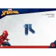 Spiderman antislip pluche sokken voor kinderen - donkerblauw-lichtblauw-blauw - 27-30