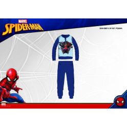   Winterse katoenen interlock kinderpyjama - Spiderman - donkerblauw - 104