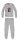 Spiderman winterse katoenen kinderpyjama - interlock pyjama - grijs - 110