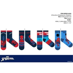 Spiderman kinderkatoenen normale sokken - 4 paar/pak