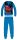 Spiderman fleece pyjama - dikke winterse kinderpyjama - lichtblauw - 104
