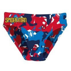   Spiderman jongensbadpak onderstuk - rood-middenblauw-donkerblauw - 104