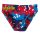 Spiderman jongensbadpak onderstuk - rood-middenblauw-donkerblauw - 128