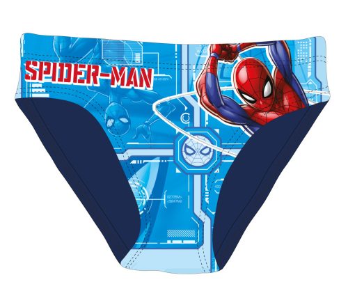 Spiderman jongens zwembroek - donkerblauw - 122