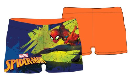 Spiderman jongens zwemboxer - uv oranje - 98