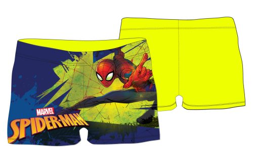 Spiderman jongens zwemboxer - uv geel - 98
