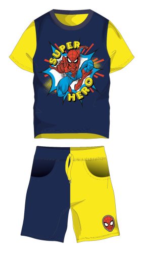 Spiderman katoenen zomer set - t-shirt-korte broek set