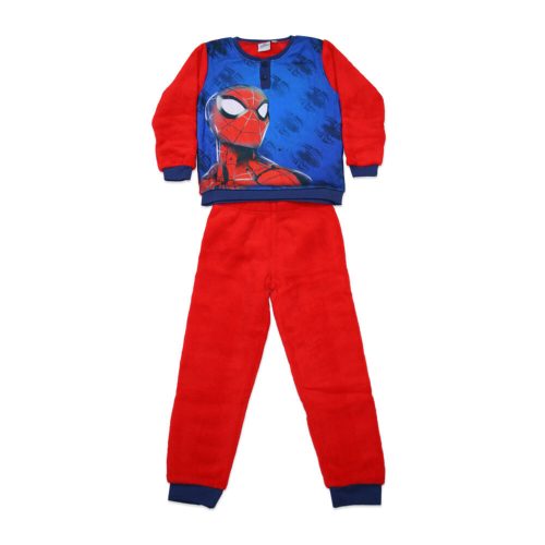 Winter kinderpyjama - Coral - Spiderman - donkerblauw - 116