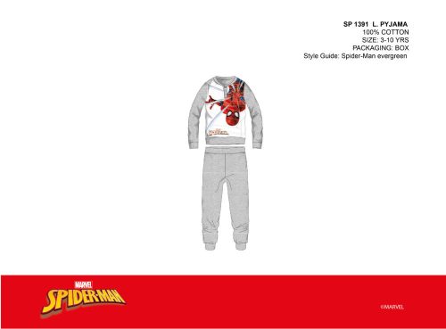 Spiderman thin cotton children's pyjama - jersey pyjama
