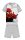 Spiderman zomer korte mouw kinderpak - katoenen jersey pyjama - grijs - 122