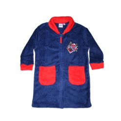 Kinderbadjas - Coral - Spiderman - donkerblauw - 116