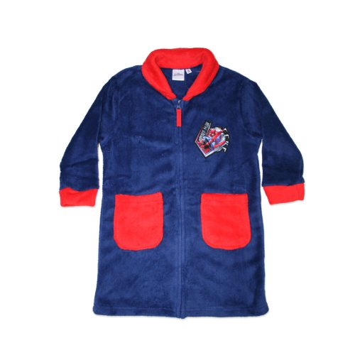 Kinderbadjas - Coral - Spiderman - donkerblauw - 116