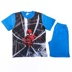   Korte mouw katoenen kinderpyjama - Spider-Man - middelblauw - 140