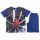 Korte mouw katoenen kinderpyjama - Spider-Man - donkerblauw - 134