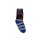 Antislip kinder enkelsokken - Spider-Man - pluche - donkerblauw-middenblauw - 27-30