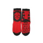 Antislip kinder enkelsokken - Spider-Man - pluche - Spider-Man - rood-zwart - 27-30