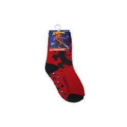   Antislip kinder enkelsokken - Spider-Man - pluche - Spider-Man - rood-zwart - 31-34