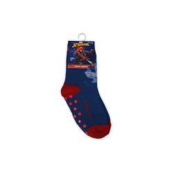   Antislip kinder enkelsokken - Spider-Man - pluche - Spider-Man - donkerblauw - 23-26