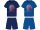 Spider-Man katoenen zomerse set - T-shirt en korte broek set - middelblauw - 104