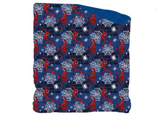 Spider-Man dekbedovertrek - 220 x 250 cm - donkerblauw