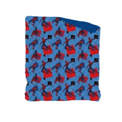 Spider-Man dekbedovertrek - 220 x 250 cm - middelblauw