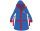 Spiderman katoenen badjas met capuchon voor kinderen - middelblauw - 122-128