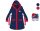 Spiderman katoenen badjas met capuchon voor kinderen - donkerblauw - 98-104