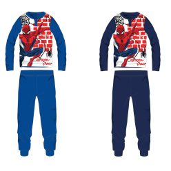 Spiderman jersey katoenen pyjama - middenblauw - 98